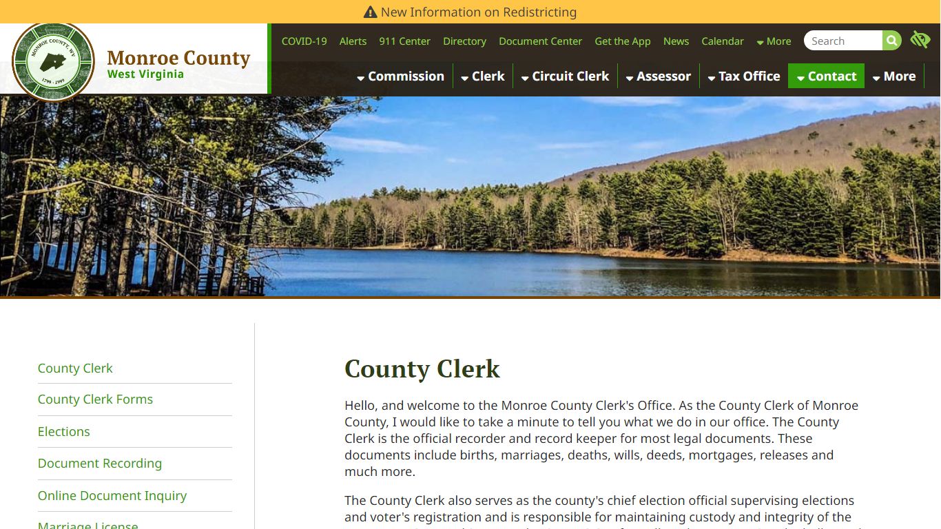 Clerk | Monroe County West Virginia | Monroe County West Virginia ...